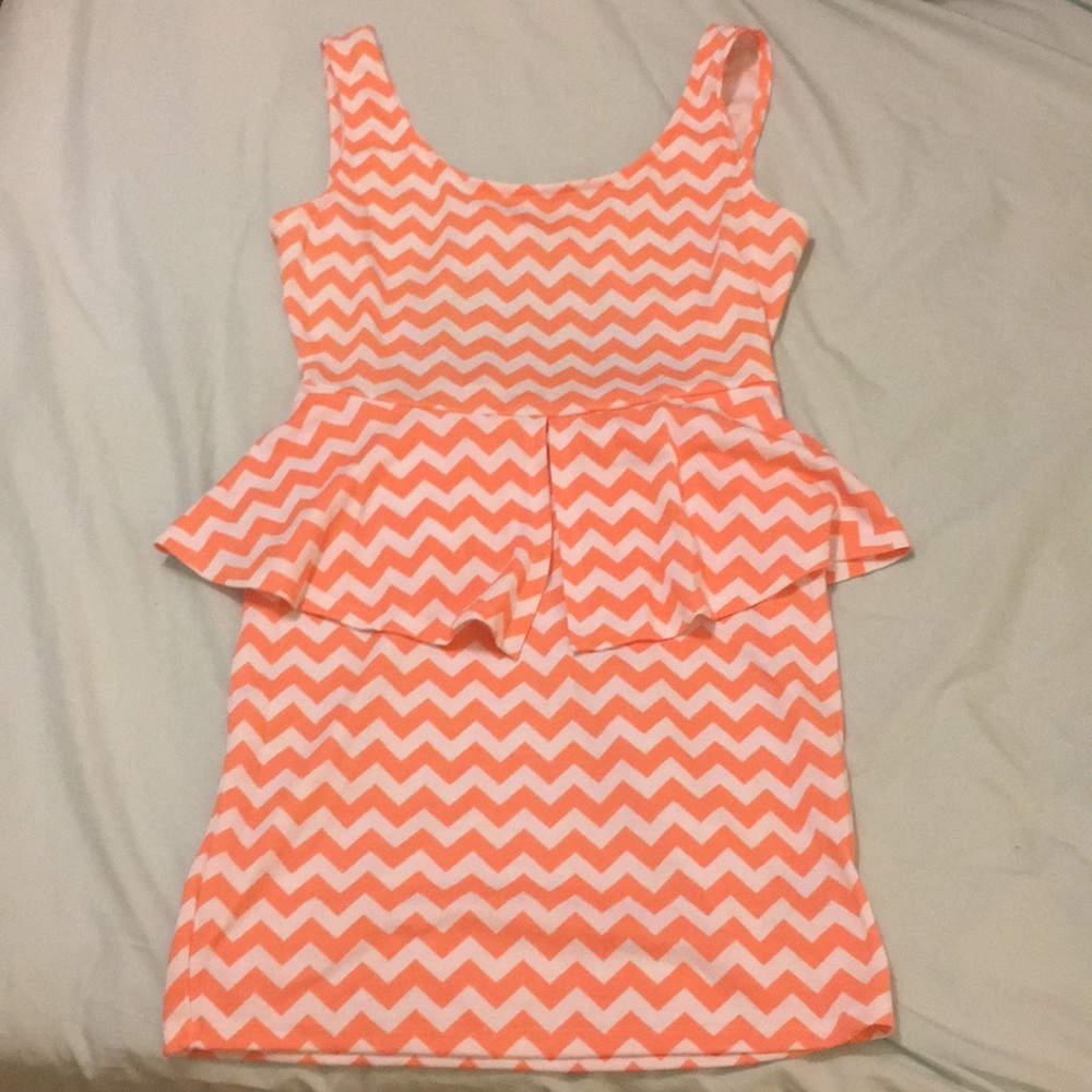 Orange dress